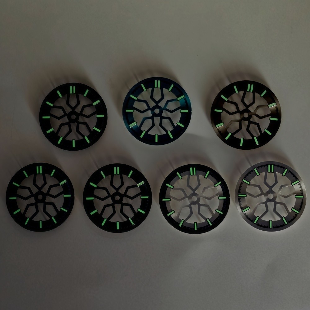 NH35 Dial 28.5mm Skeleton Dial Fit for NH38/NH70 Movement Watch Parts watch dial