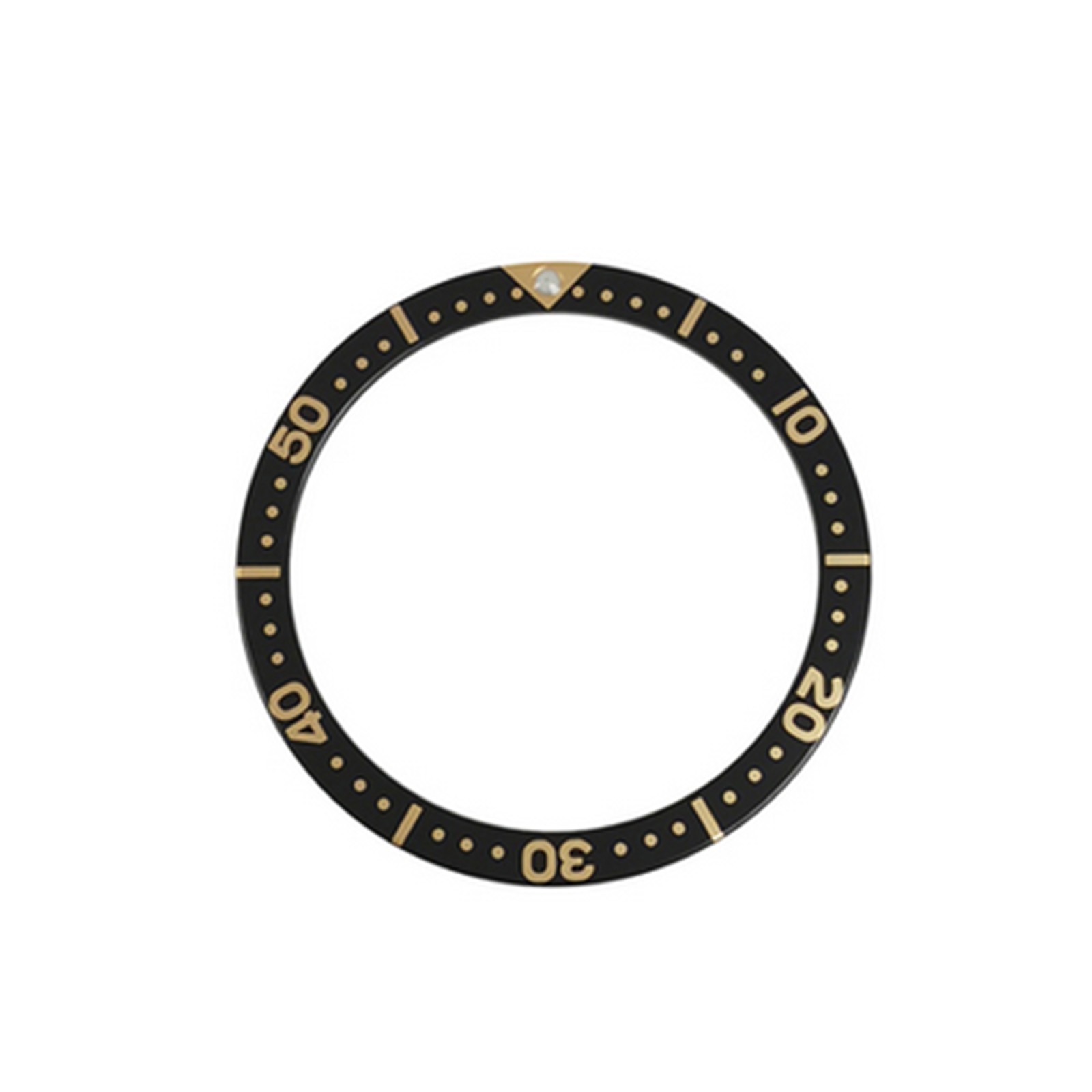 Aluminum Flat Watch Bezel Insert Ring OD 38mm ID 31.5mm For SKX SUB Watch Case