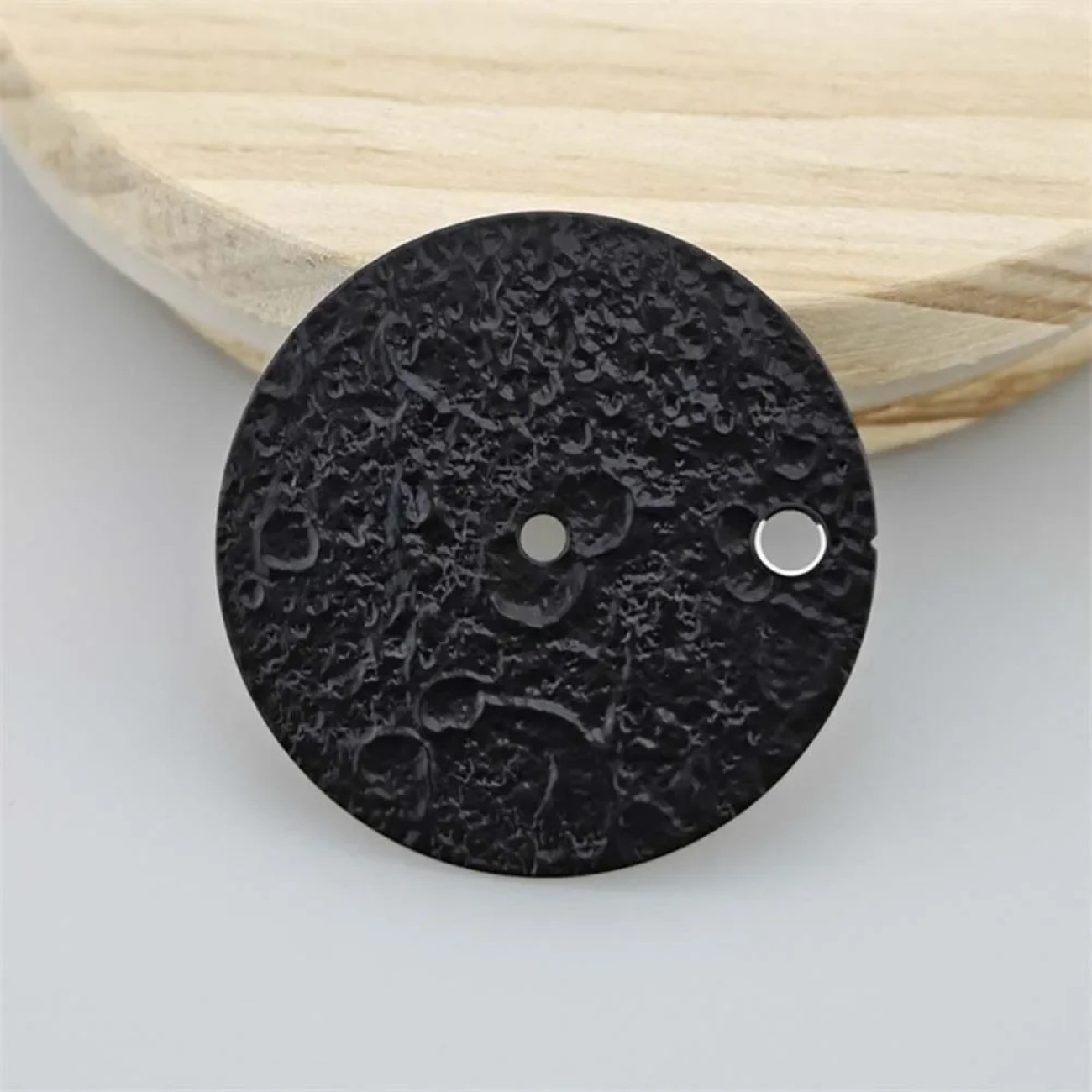 28.5MM Watch Dial 3D Moon Pattern Faces For NH35 NH36 Movement Watch DIY Parts