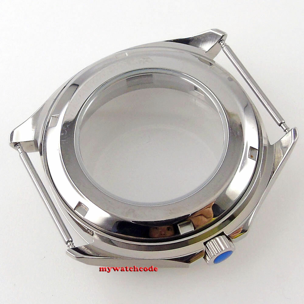 40mm sapphire glass automatic Watch Case fit eta 2836 8215 NH35 NH36 Movement