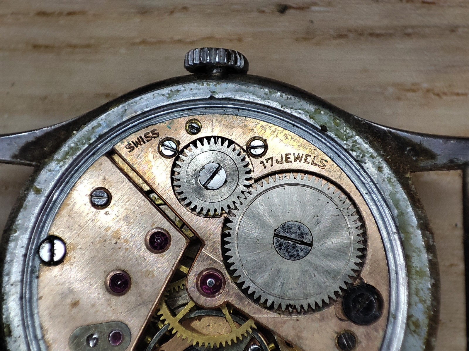 fef 190 douglas Watch movement – 29.4 mm – for parts and spares
