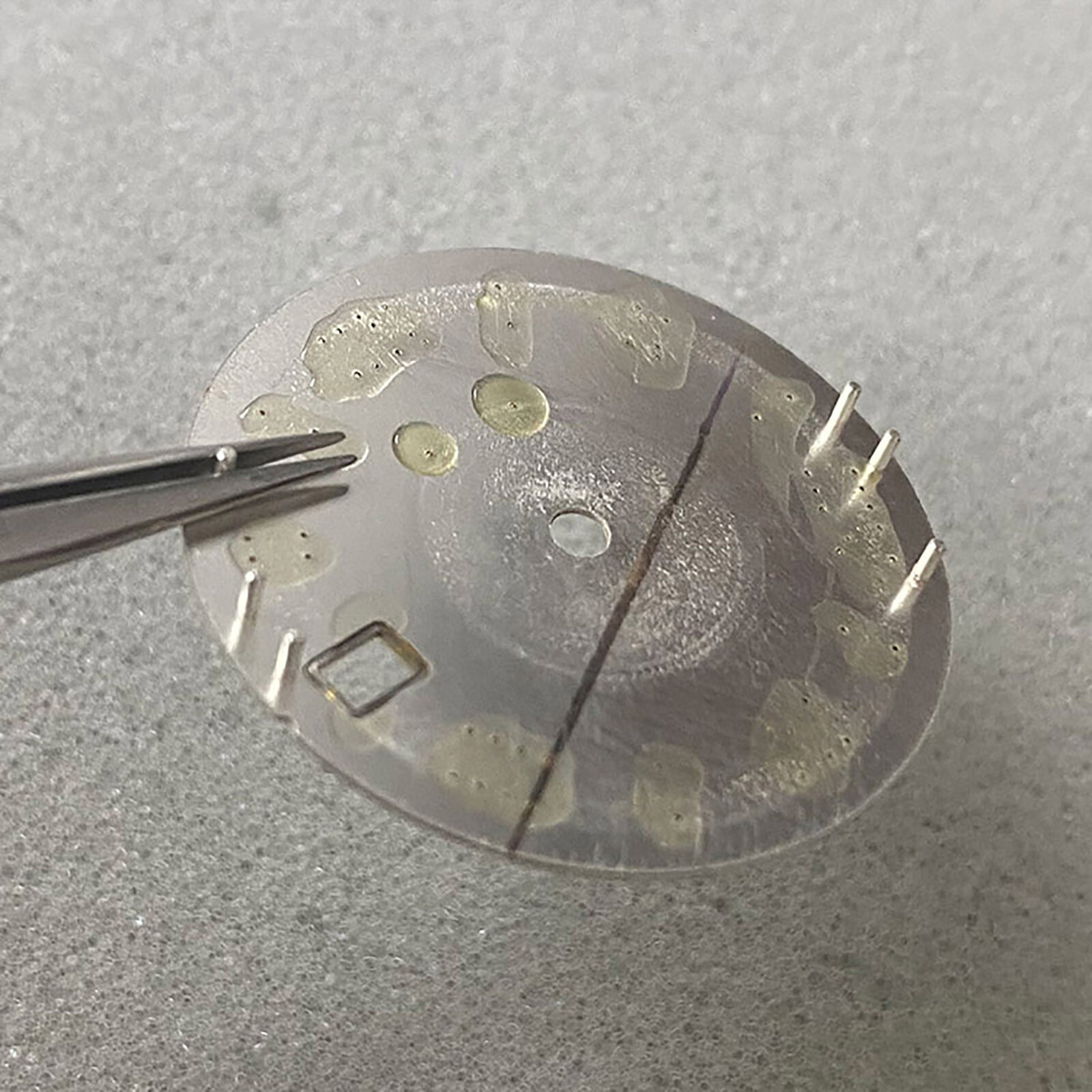 For NH35/36/4R/7S Movement Sun Grain Roman Scale Real Nail Dial 28.5MM