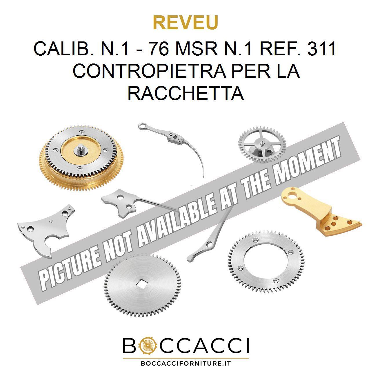 MAGAZINE Calib. N.1 – 76 MSR N.1 Ref. 311 Racket Counterstone Calib: N…