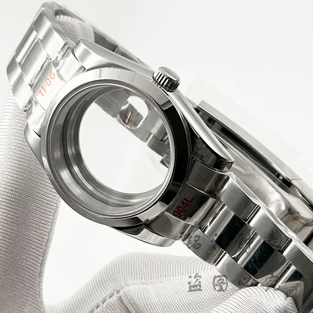 36MM/40MM NH35 Sapphire Crystal Polish Water Resistanst Watch Case for NH34 NH35