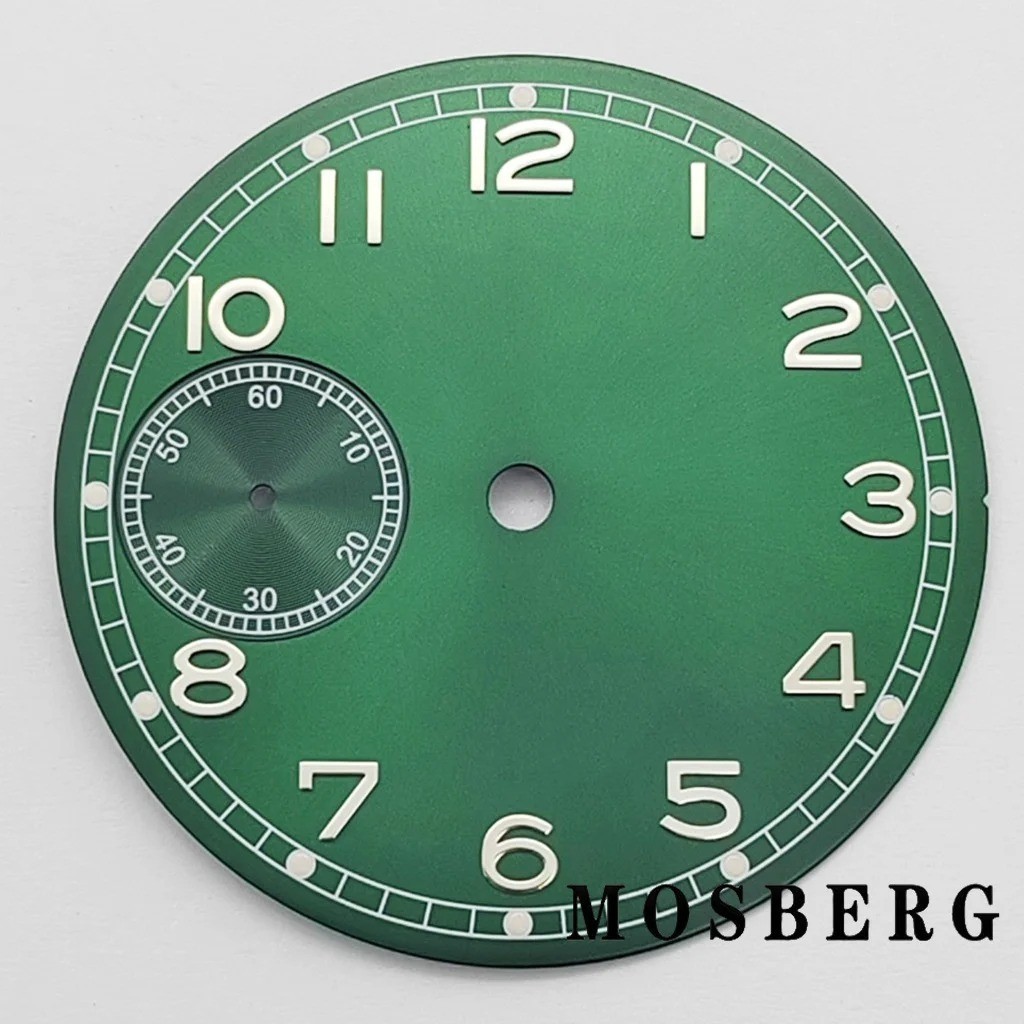 37mm Dial Hands Luminous Date Window for 6497 ST36 Automatic Movement