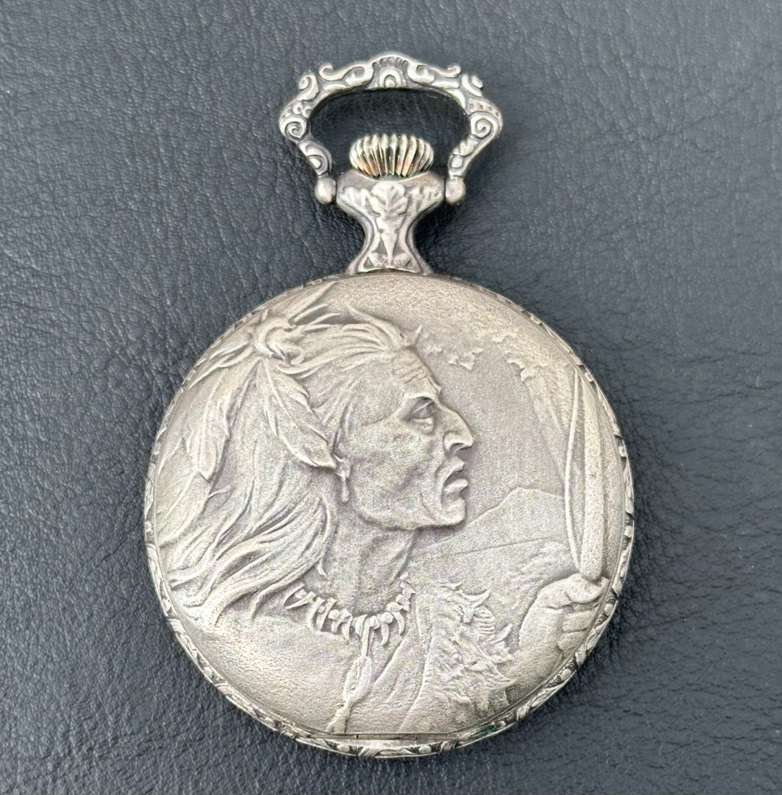 POCKET WATCH CASE ETA UNITAS 6497 / 6498 SWISS MADE INDIAN 48MM NOS STOCK 70/80s