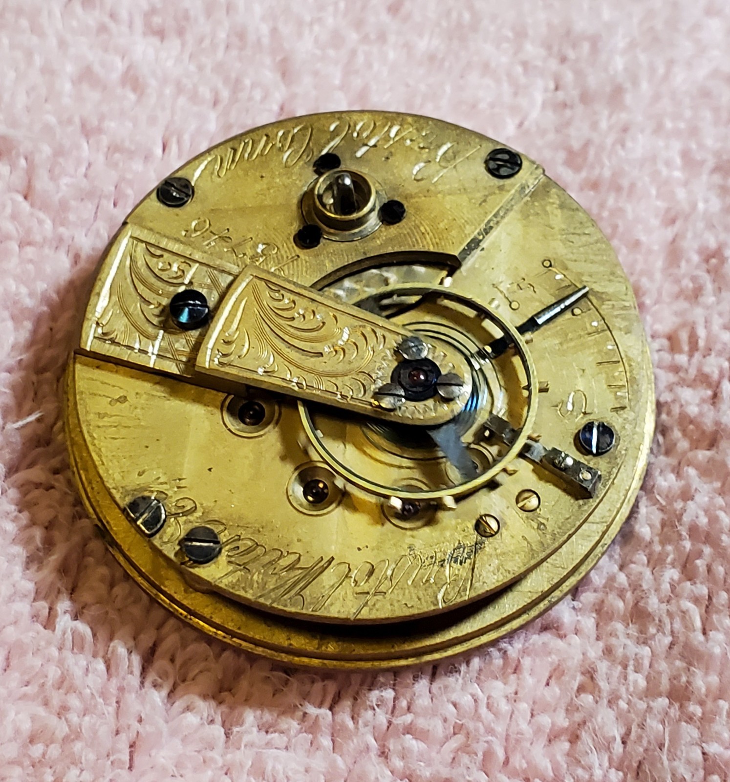 Bristol Watch Co. Swiss Copy Of PS Bartlett Model 1857 18s 11j KW/KS Movement