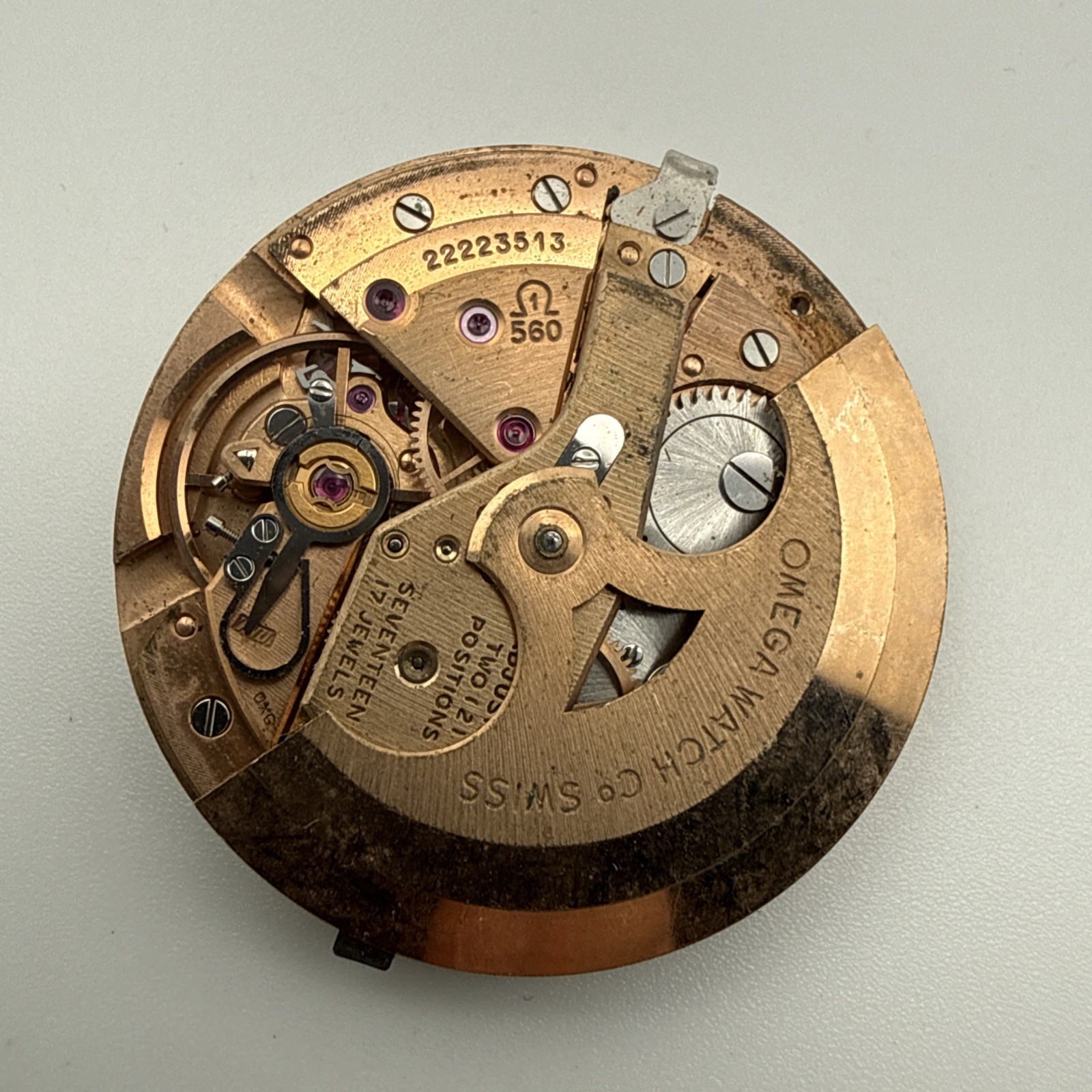 Vintage Omega automatic 560 17 jewel men’s wrist watch movement – Good Balance