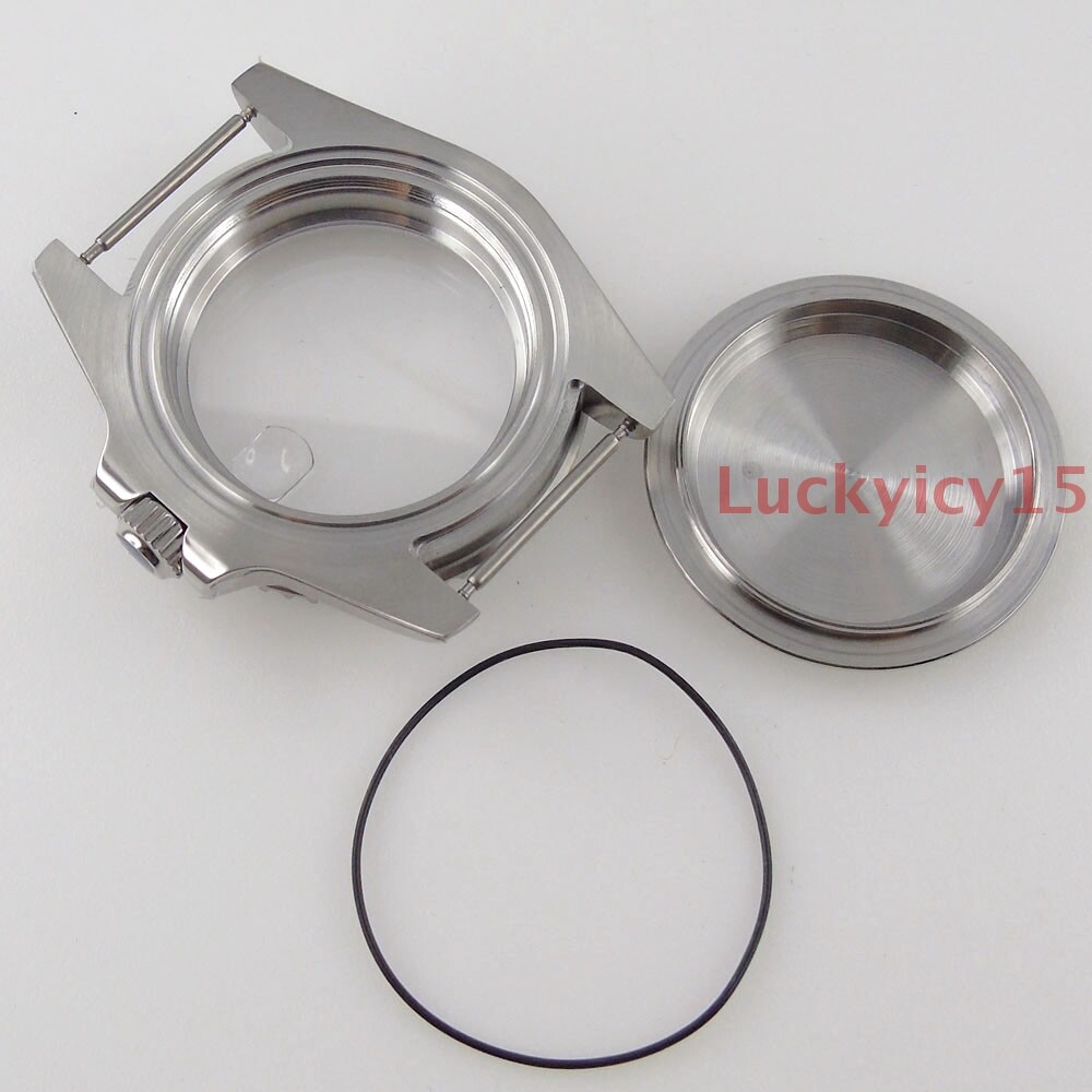 20ATM watch cases 40mm steel PVD case fit for NH35A movement mens watch sapphire