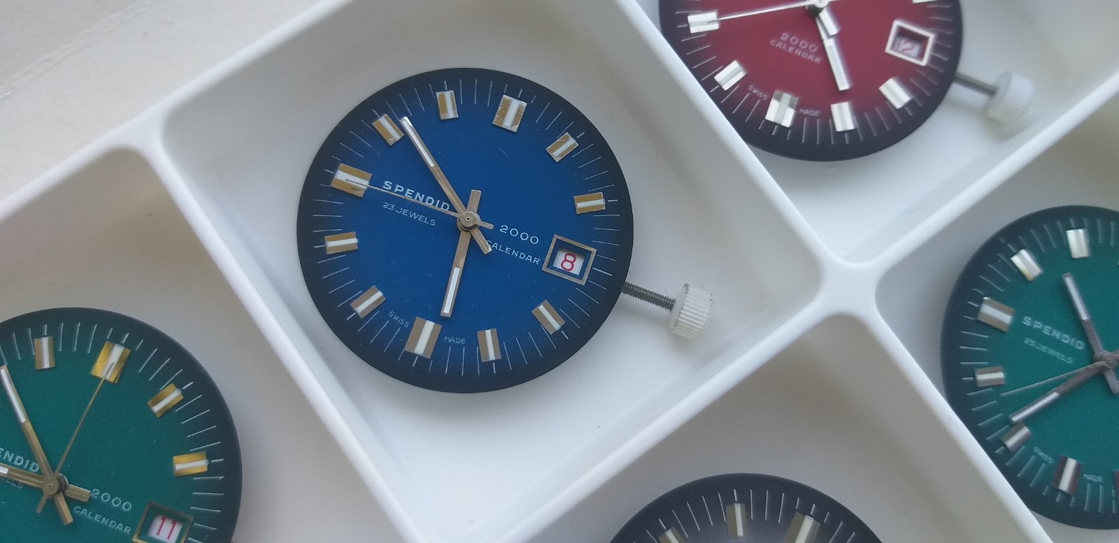 Bettlach EB cal. 8024 Unfinished Vintage Swiss Watch Project Lot New Old Stock