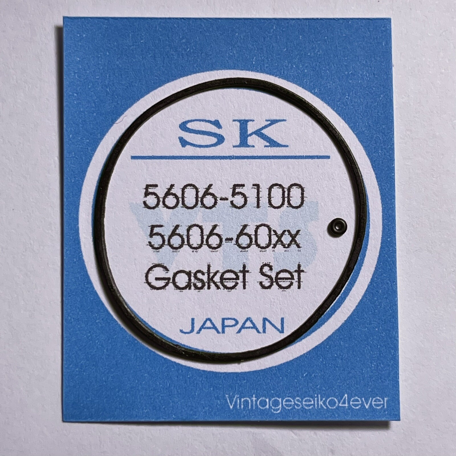 GASKET SET FIT SEIKO 5606-5100 5606-6000 5625-6020 5626-6010 6106 6119-5400 ETC.
