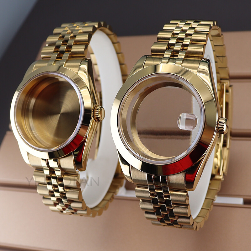 36mm/40mm Explorer Watch Case+Jubilee Bracelet Stainless Steel Sliding Buckle