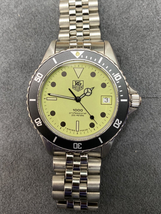 Custom Hand Set: 980.113 Tag Heuer 1000 Pro