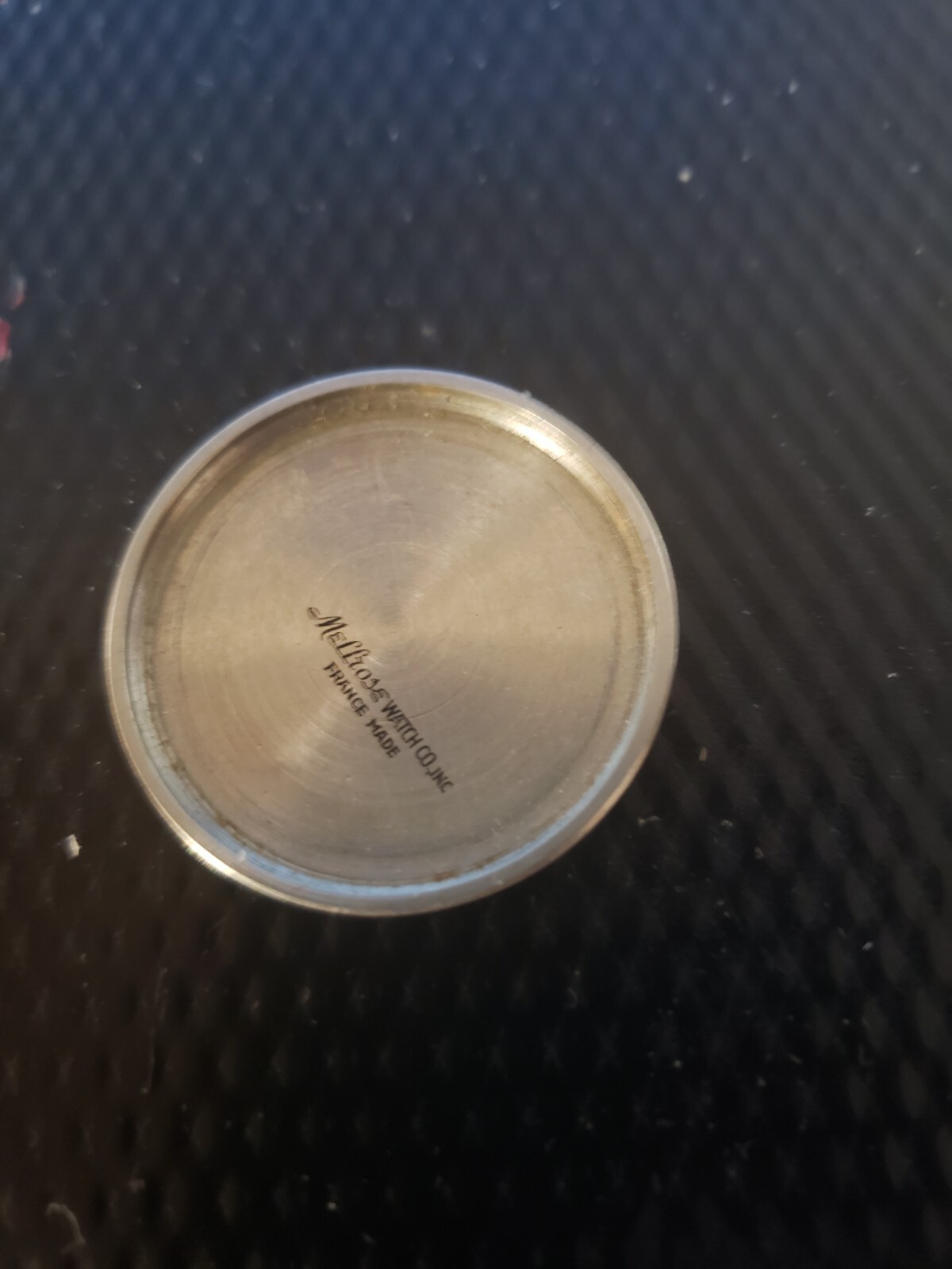 Vintage 1960’s 50’s Melrose Water resistant Watch Case Back Stainless 29mm