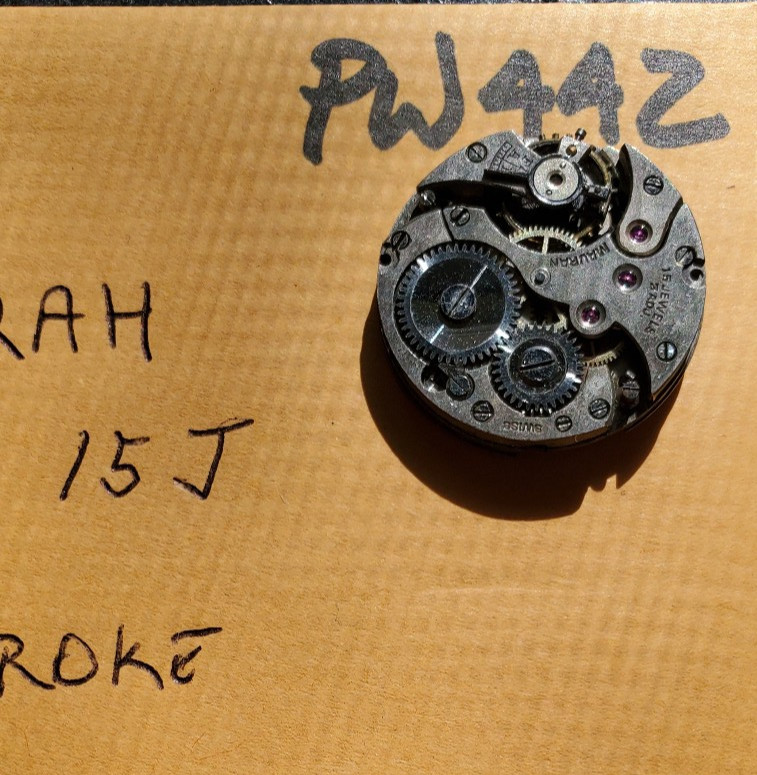MAURAH 8/o 15j POCKET WATCH MOVEMENT PW442