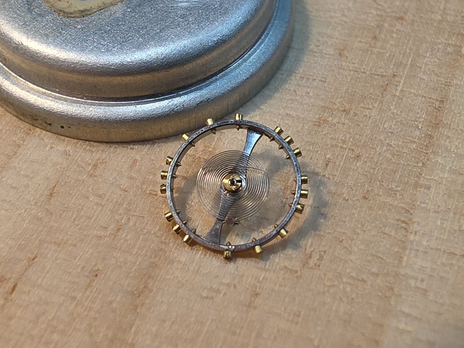 Vintage NOS Bulova 10AK Complete Intact Balance Parts Spares Repairs