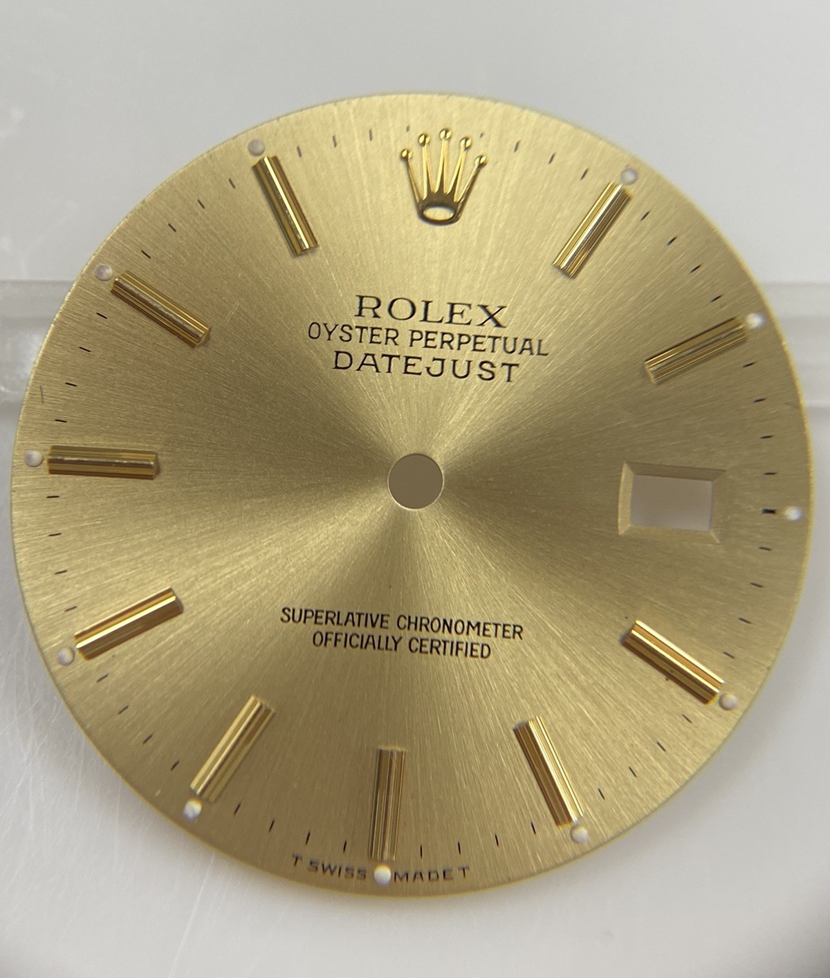 Genuine Rolex Datejust 36mm 16013 16233 Cal 3035/3135 Champagne Gold Dial
