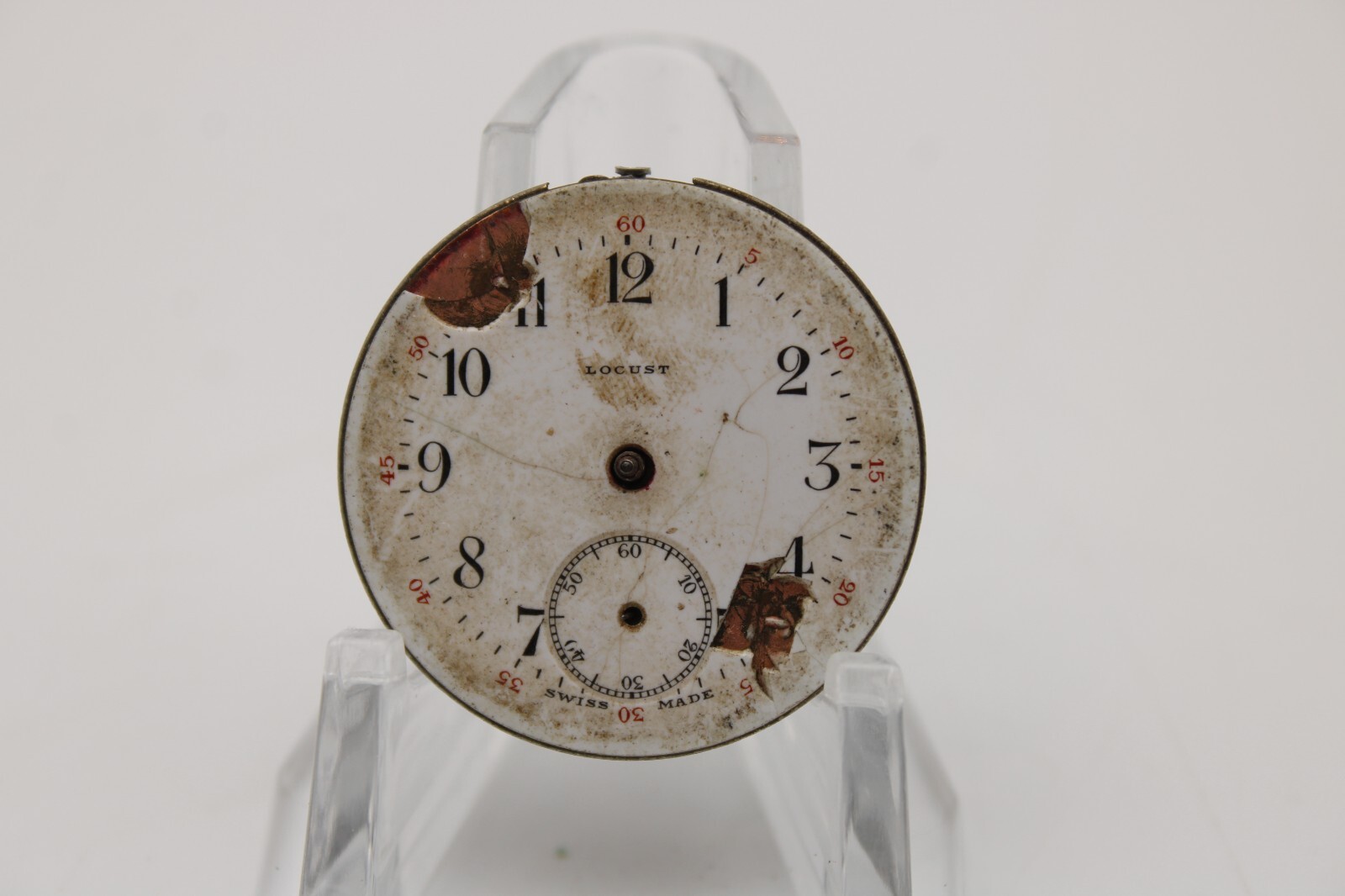 LOCUST SWISS MADE POCKET WATCH MOVEMENT 7j 28.9mm (OR)
