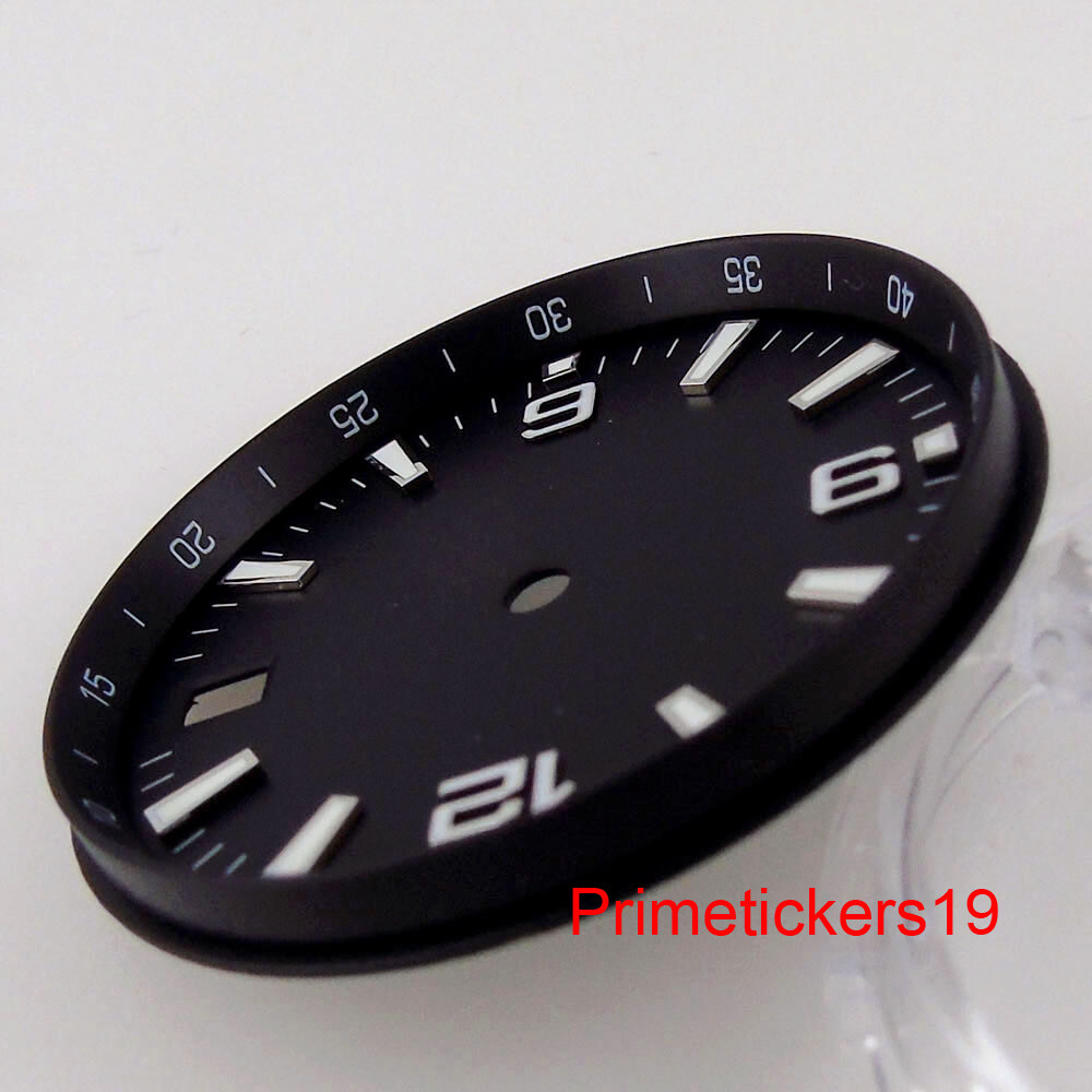 31mm*2.8mm Sterile Watch Dial Face Date Window Spare Part Fit NH35 NH36 Movement