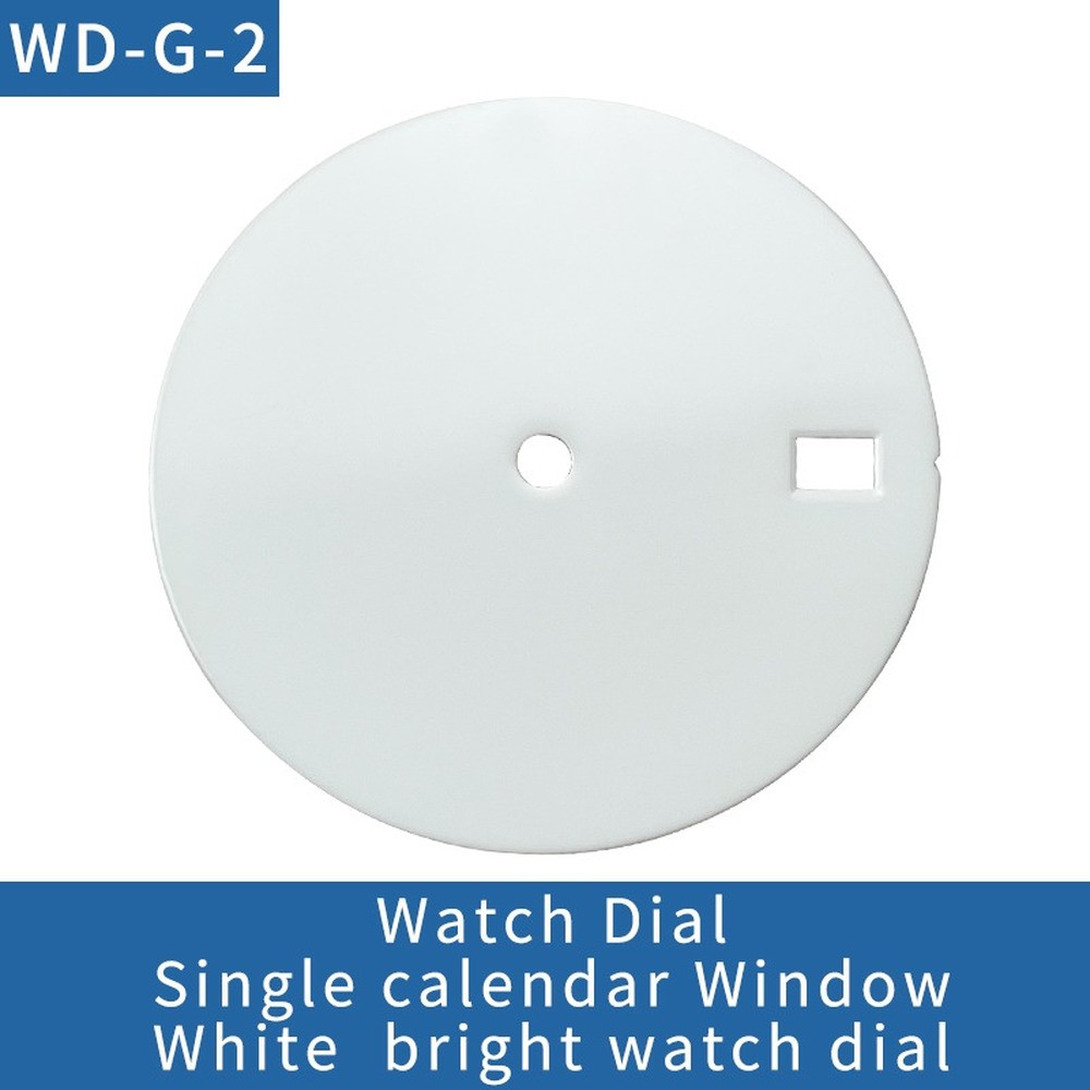 Watch Dial Dual Calendar 28.5mm For Skx007 Skx009 SPRD Fit Movement NH35 NH36