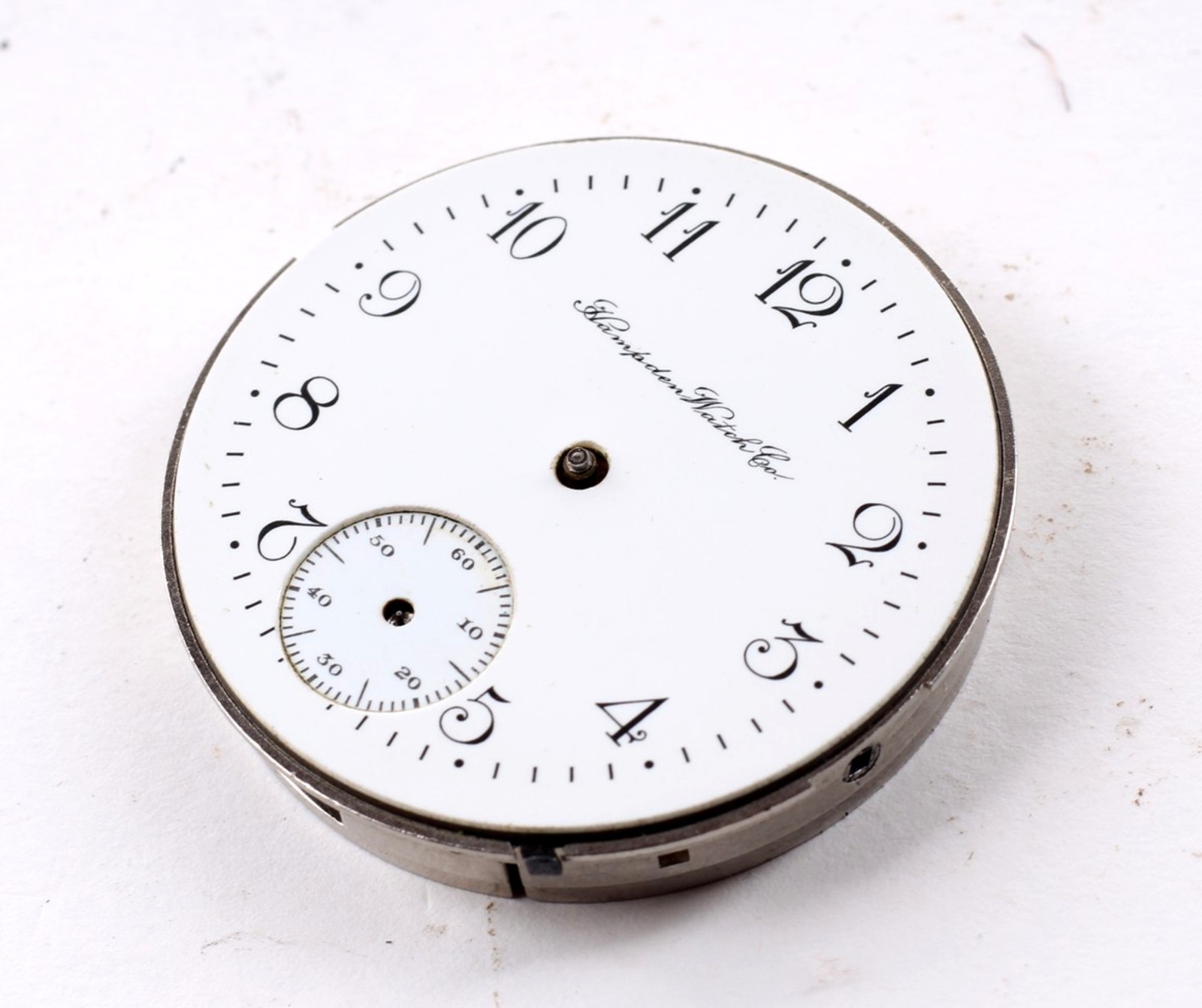 Hampden Champion Pocket Watch Hunt Movement 16 SIZE 7 JEWEL-PC-205