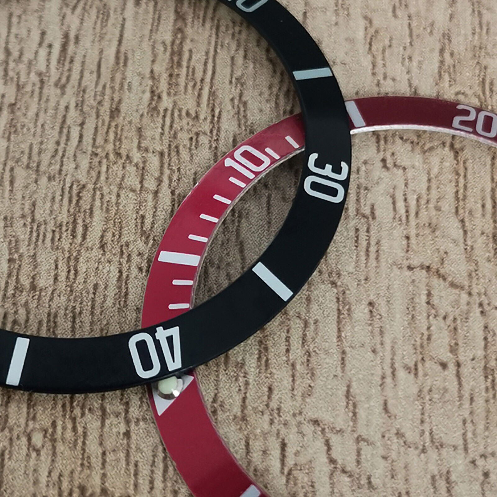For SUB Wrist Watch Bezel Ring 38mm Aluminum Alloy Bezel Insert Part Accessories