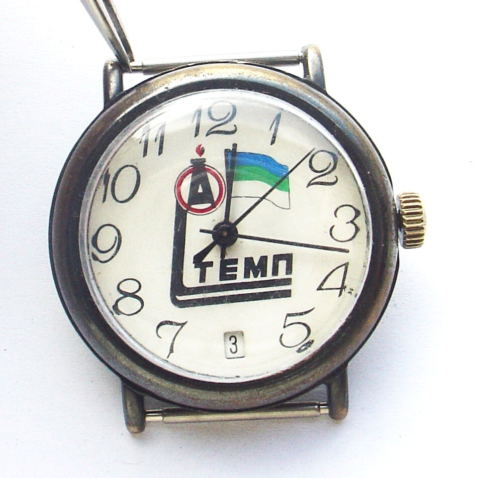 Raketa “TEMP” GIFT Russian Soviet Watch Calendar Serviced