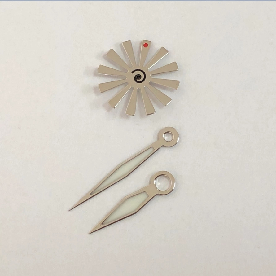 Luminous Pilot Watch Hands for ST3600 ST3621 ETA 6497 6498 Movement Parts