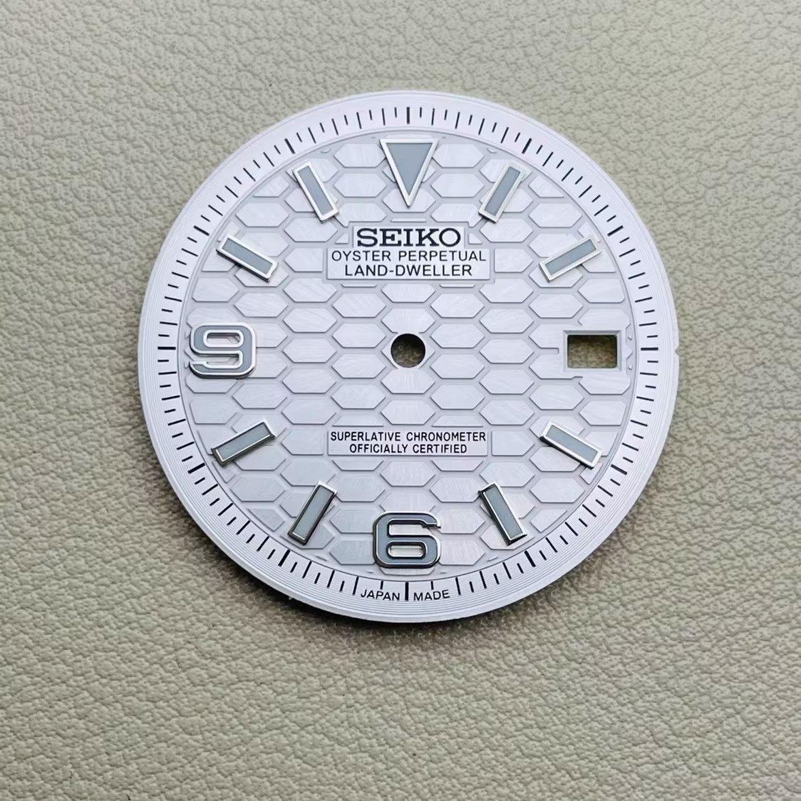 28.5mm 31mm Watch Dial Blue Green Luminous For NH35 NH36 Movement Watch Parts