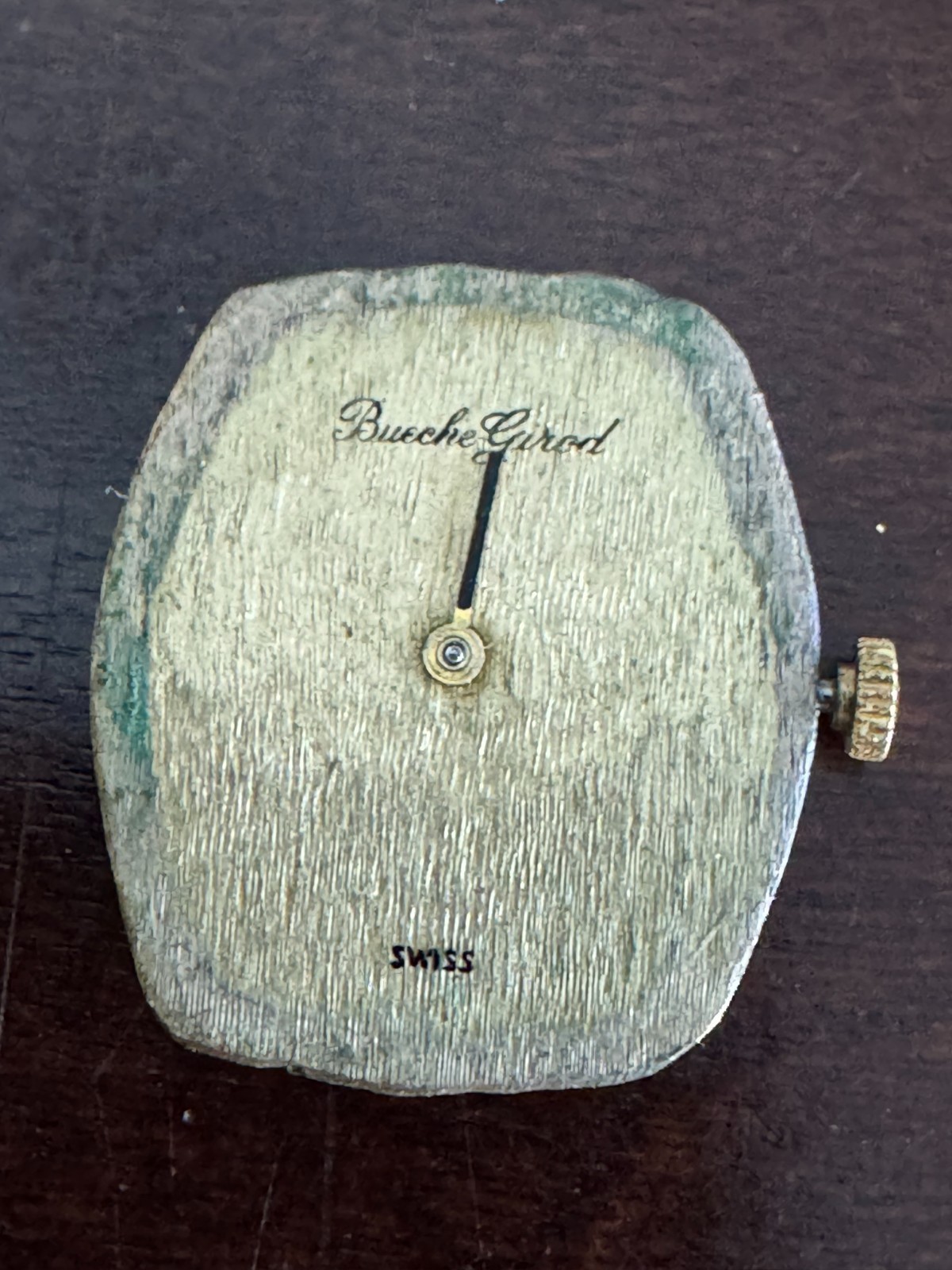 20.75MM BUECHE GIROD WRISTWATCH MOVEMENT CAL. UNIVERSAL 1825 F PIQUET 21 RUNNING