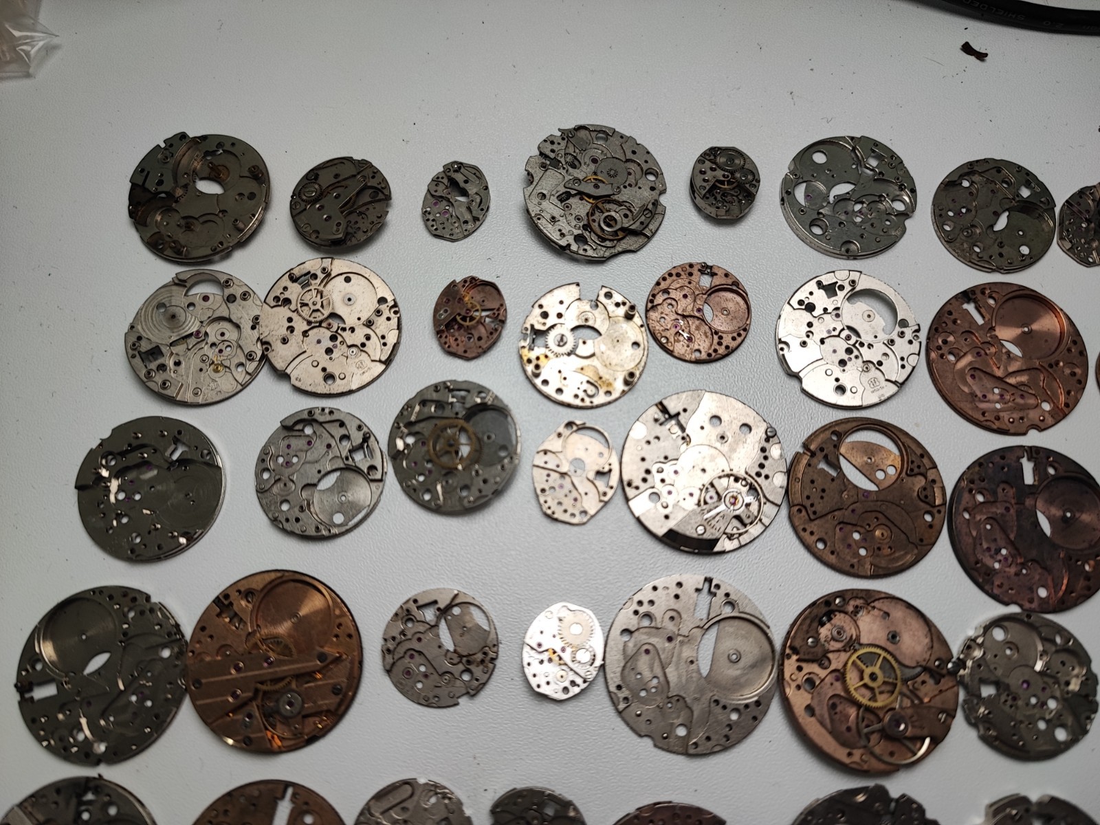 mix Watch Main Plate platinum lot watchmaker brac as fef fe int bfg ut gub ot…