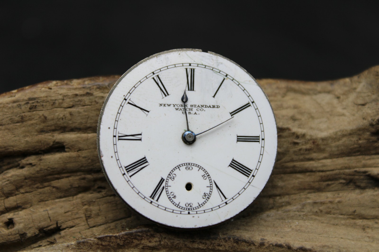 NY STANDARD PROGRESS 54 POCKET WATCH MOVEMENT 7180330 6s 7j MODEL 1 (J2A3)