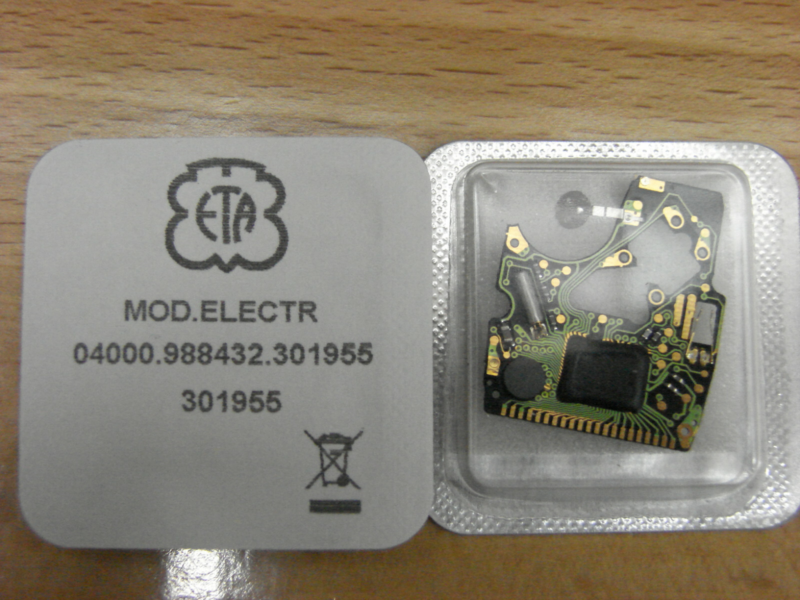 ETA 988.432 circuit/electronic module #4000, #10.513.00, #301955 genuine ETA,NOS