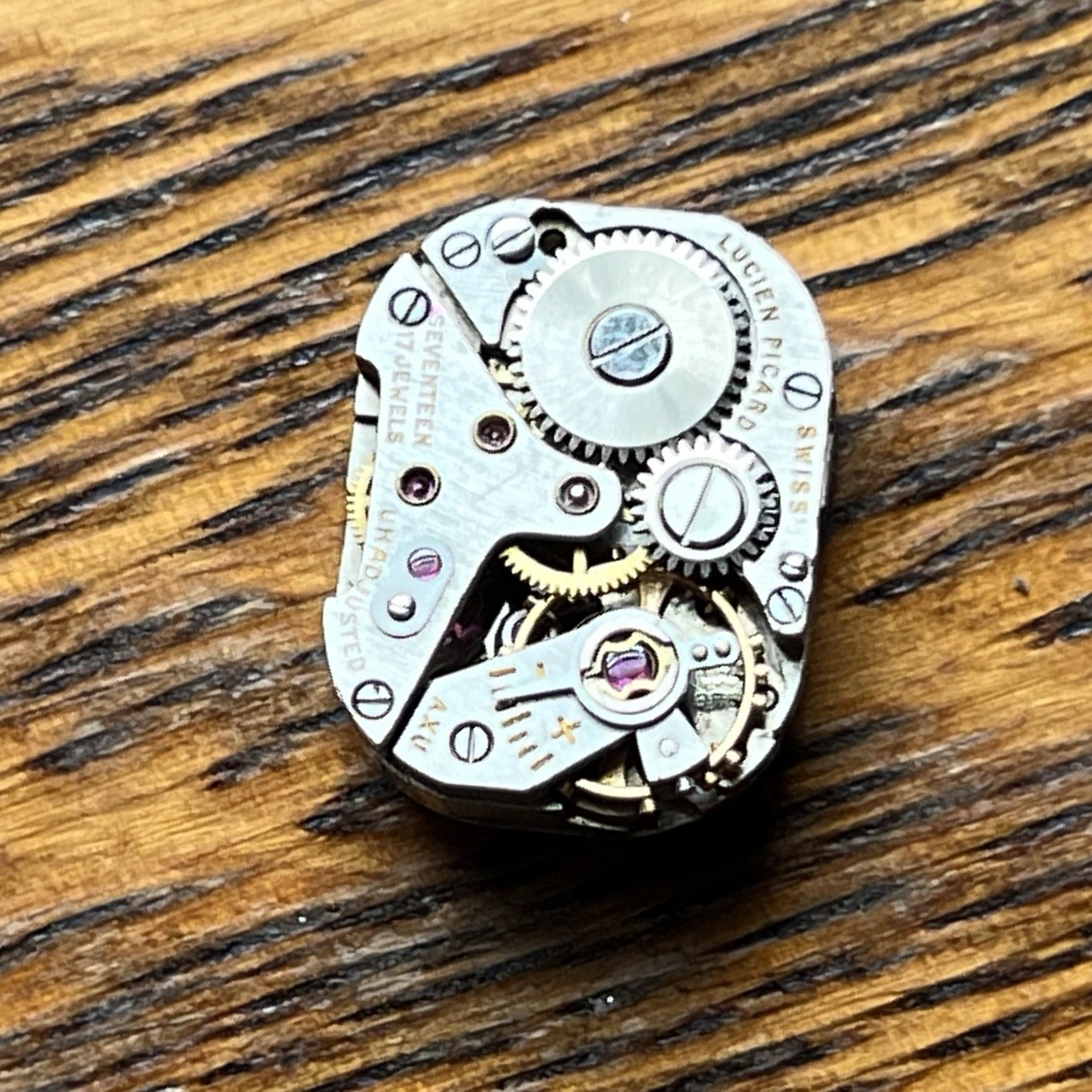 Lucien Picard 17 Jewels Antique Ladies Movement Watch Parts Vintage