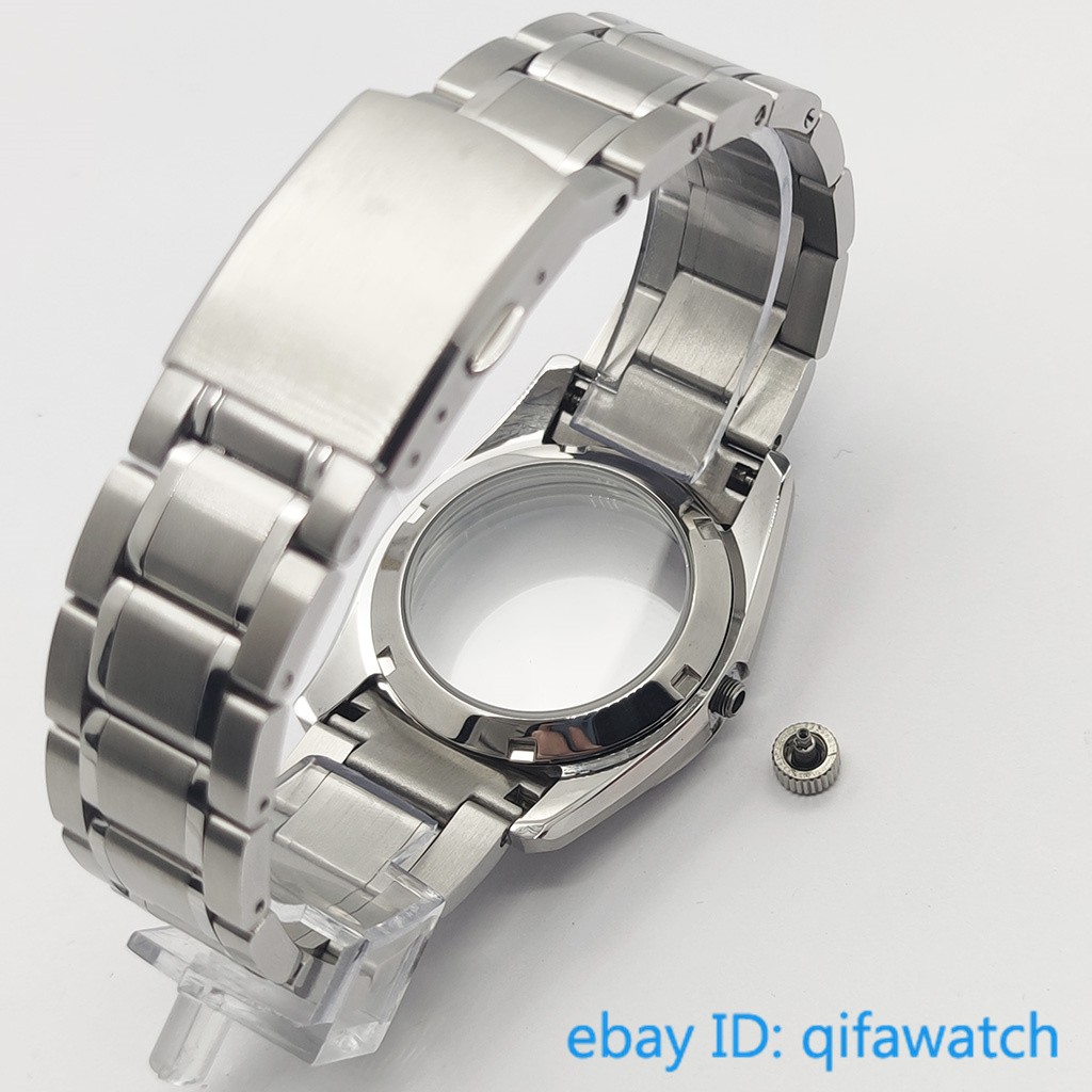 36mm Watch Case Sapphire Glass Fit NH34 NH35 NH36 ETA2824 Miyota8215-DG Movement