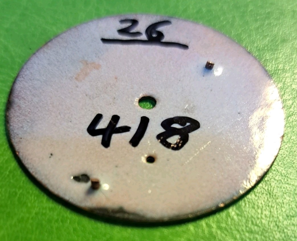 Unbranded 41.8mm Ceramic Pocket Watch Dial New #12