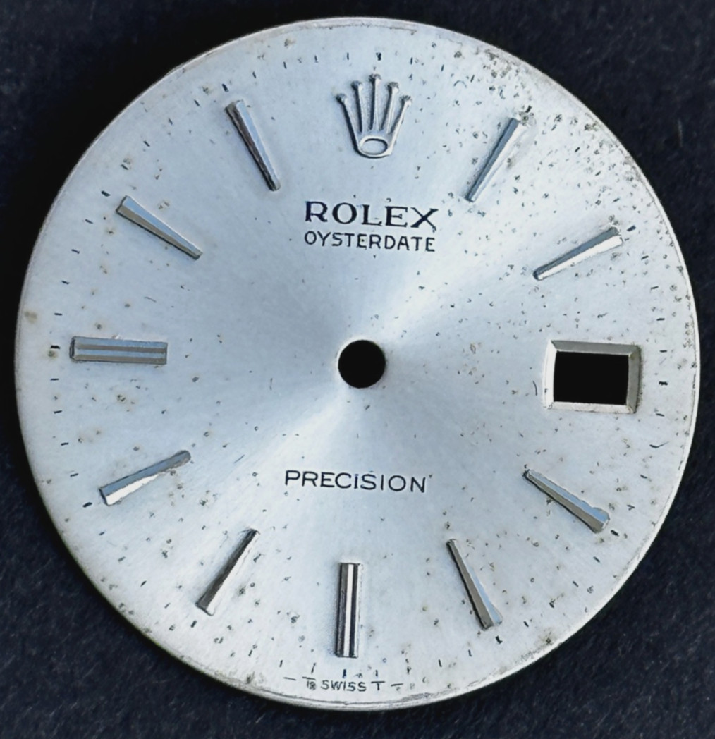 Vintage Rolex Oysterdate Precision Watch Dial for 6694