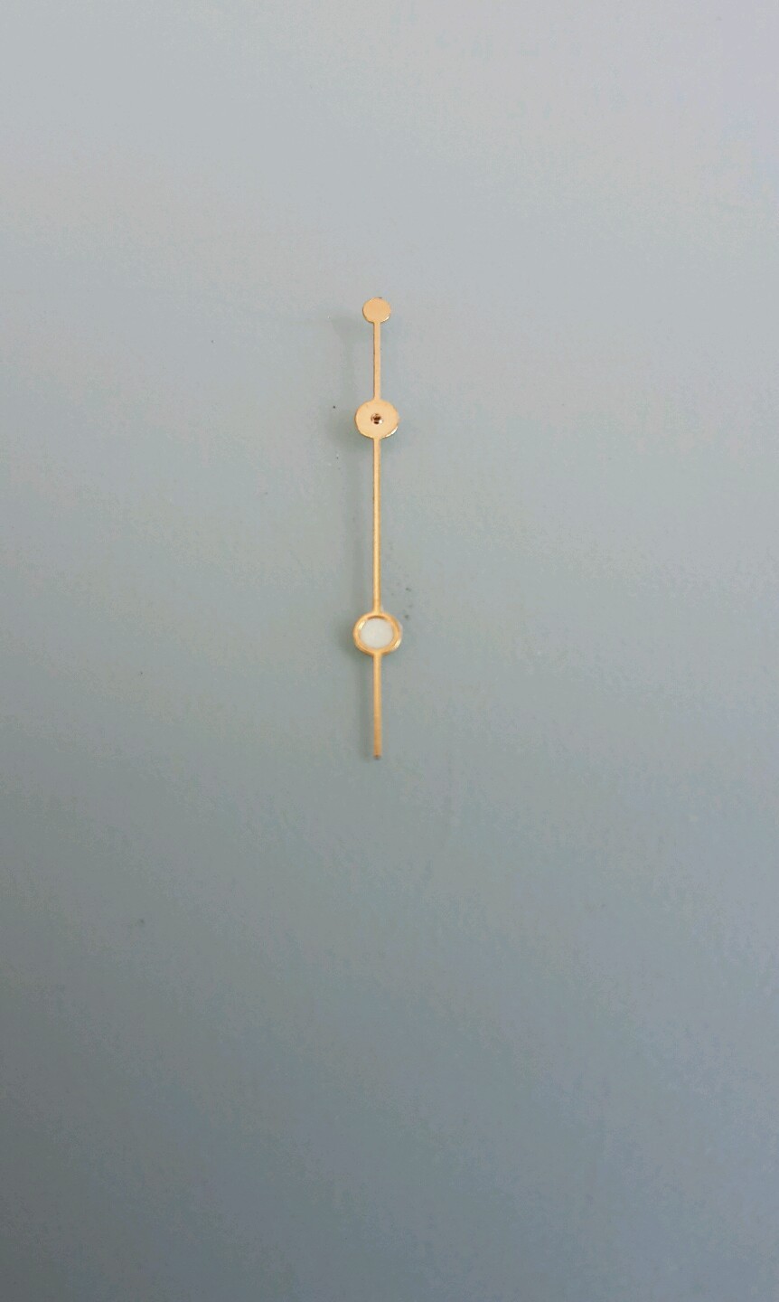 Luminous Lollipop Watch Centre Second Hand- Size & Colour Choice Gold or Silver