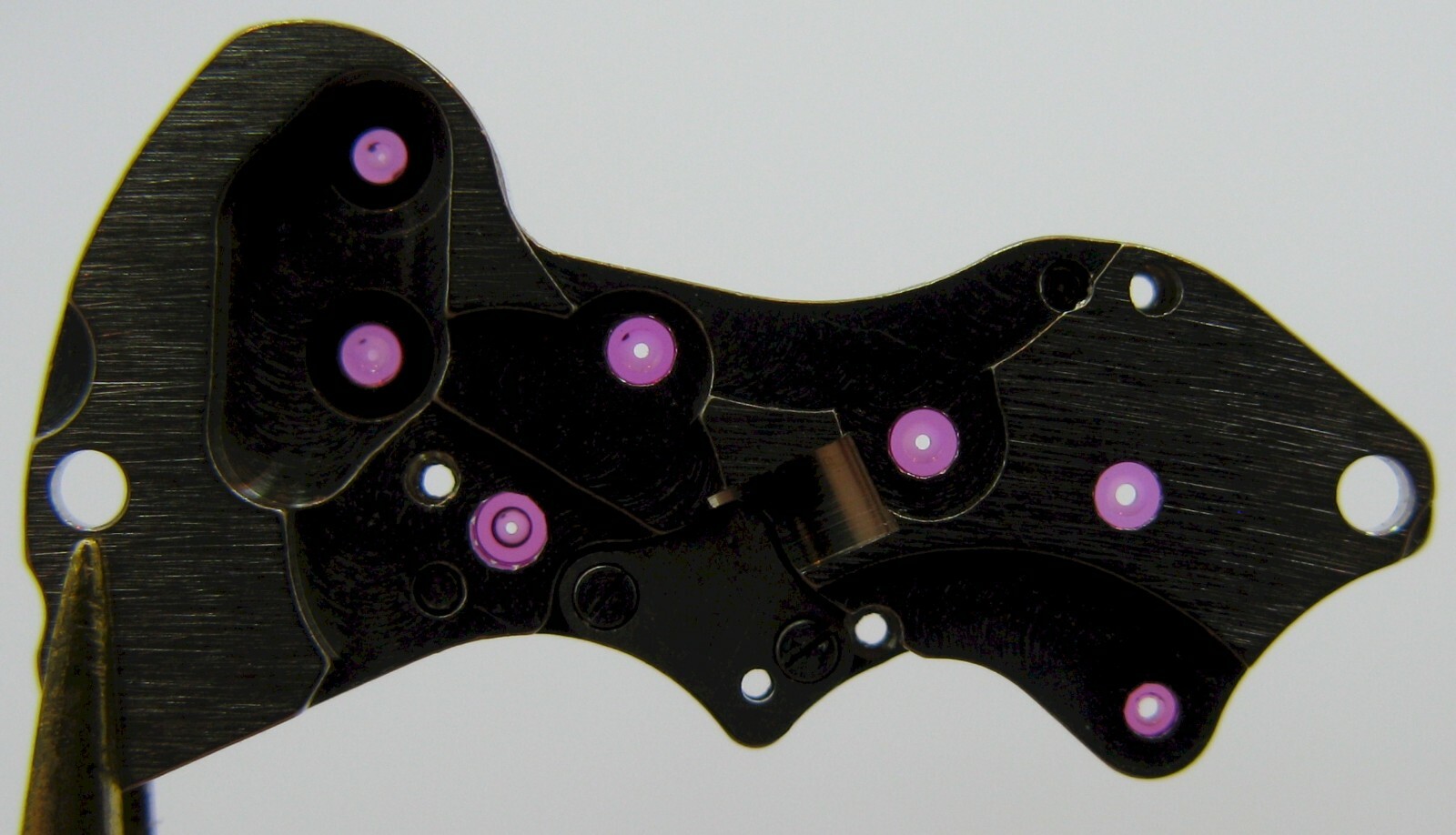 Bulova Watch Movement 10COAC 30 jewels … part axle for oscillating weight & ..