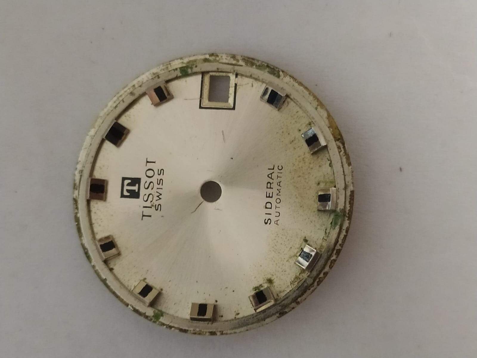 Tissot Sideral 784-2 Silver DIAL 26.50 mm for parts Used