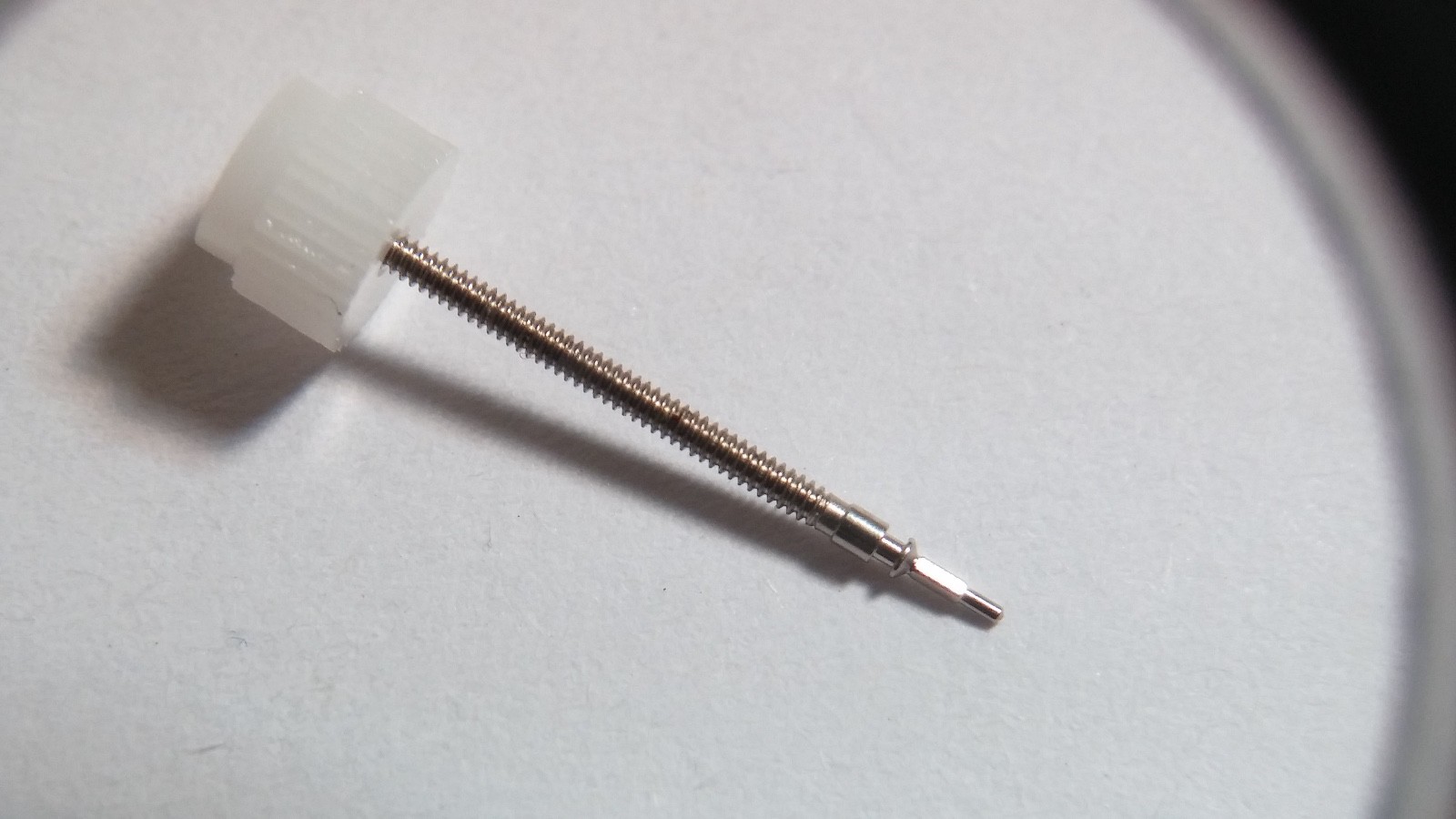ETA E01.001 401 winding stem for watch repair, original tap 10 (0.90mm thread)