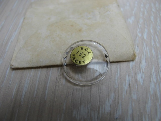 Ladies Facet Watch Crystal sizes 152mm