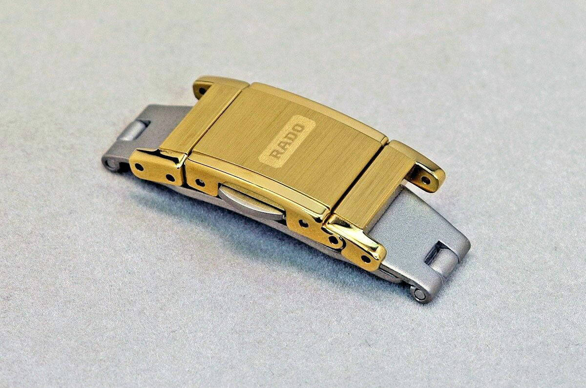 NEW Rado Coupole Gold/Titanium Ladies Watch Bracelet 12mm Clasp part 04420, 4420