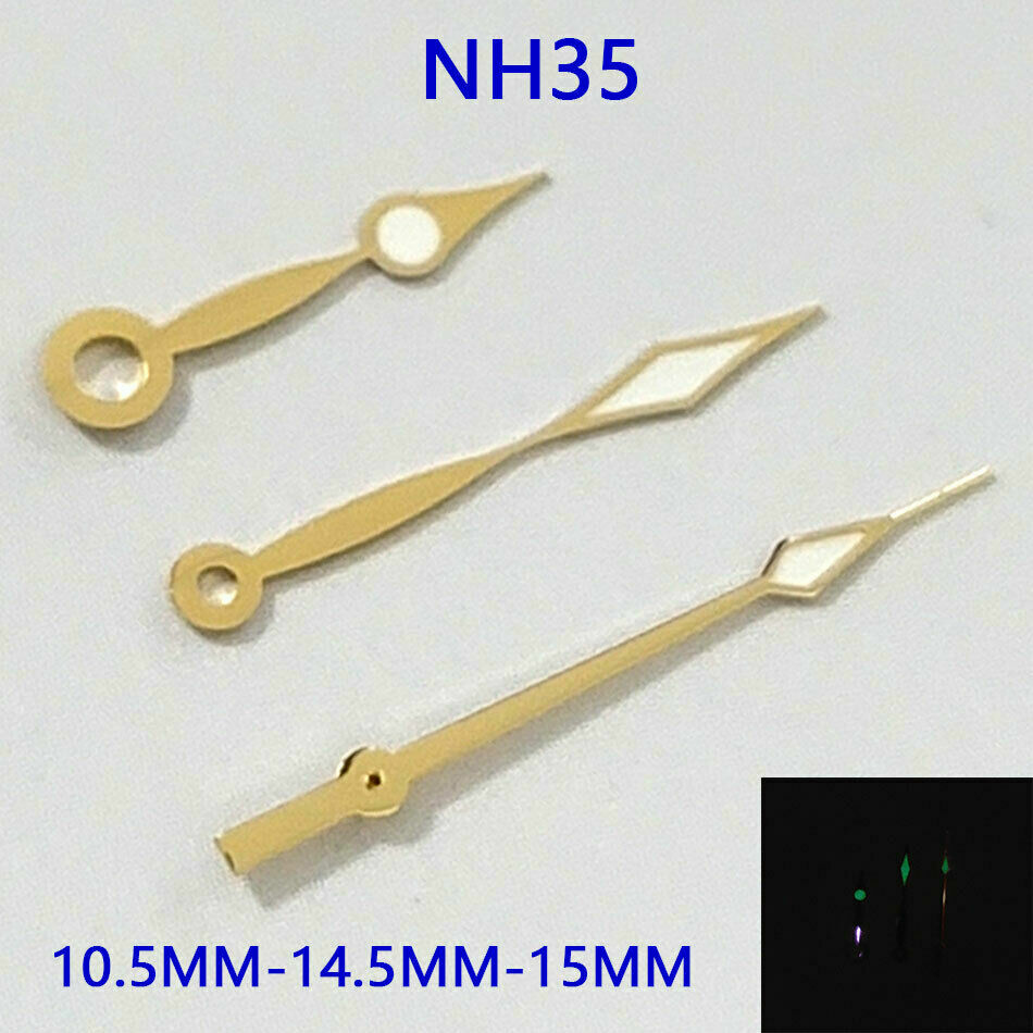 Set of watch hands for Seiko SKX007- NH35A/NH36A Movement w/ Lume HA42