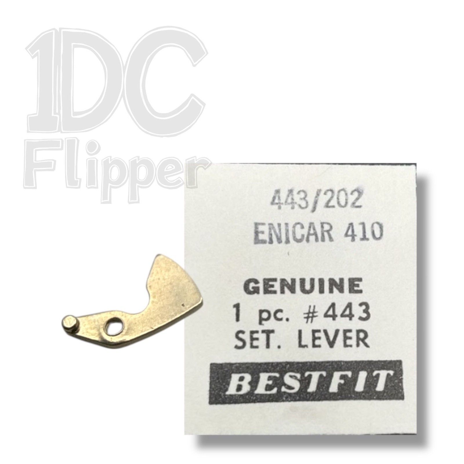 Enicar 410 Set Lever 443/202 NOS Fits Multiple, Durowe 420 Read List!