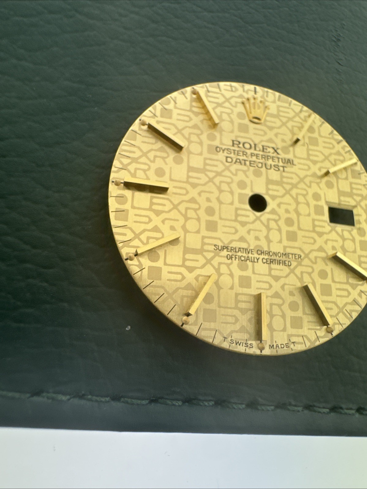 Rolex Datejust 36 Factory Champagne Jubilee Dial w/ Gold Hour Markers 16013 – D2