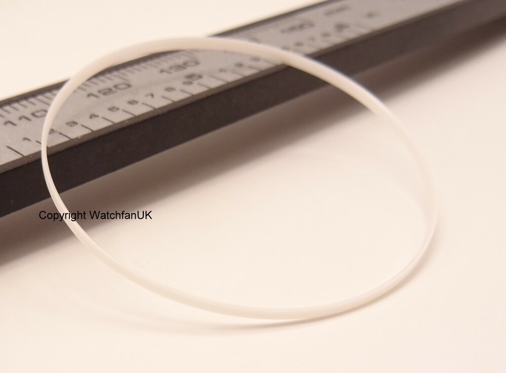 Waterproof Gasket plastic i-ring for round 1.5 – 3mm glass crystal 25mm to 40mm