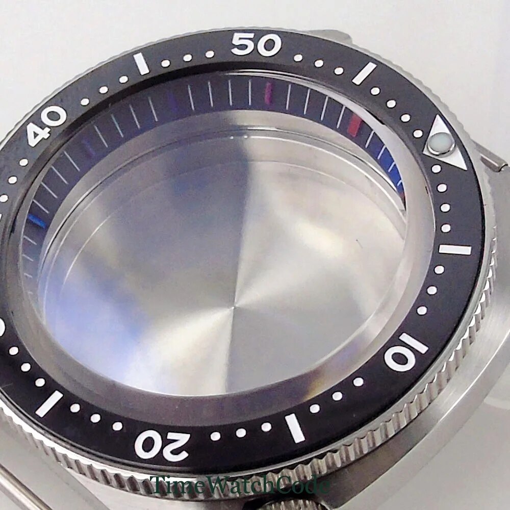 41mm Watch Case for NH35 PT5000 ETA2824 Sapphire Crystal Chapter Ring 4.1 Crown