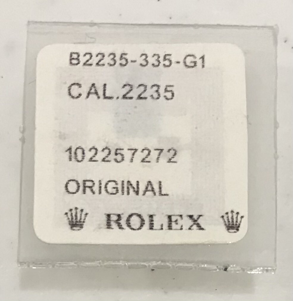 Rolex Calibre 2235 Minute Pinion with Cannon Pinion #335 – New Sealed Package