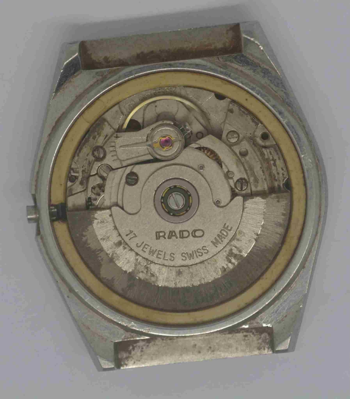 Vintage RADO Voyager Steel Watch. Ref: 636.3583.4, Cal: 2836.2. -Repairs